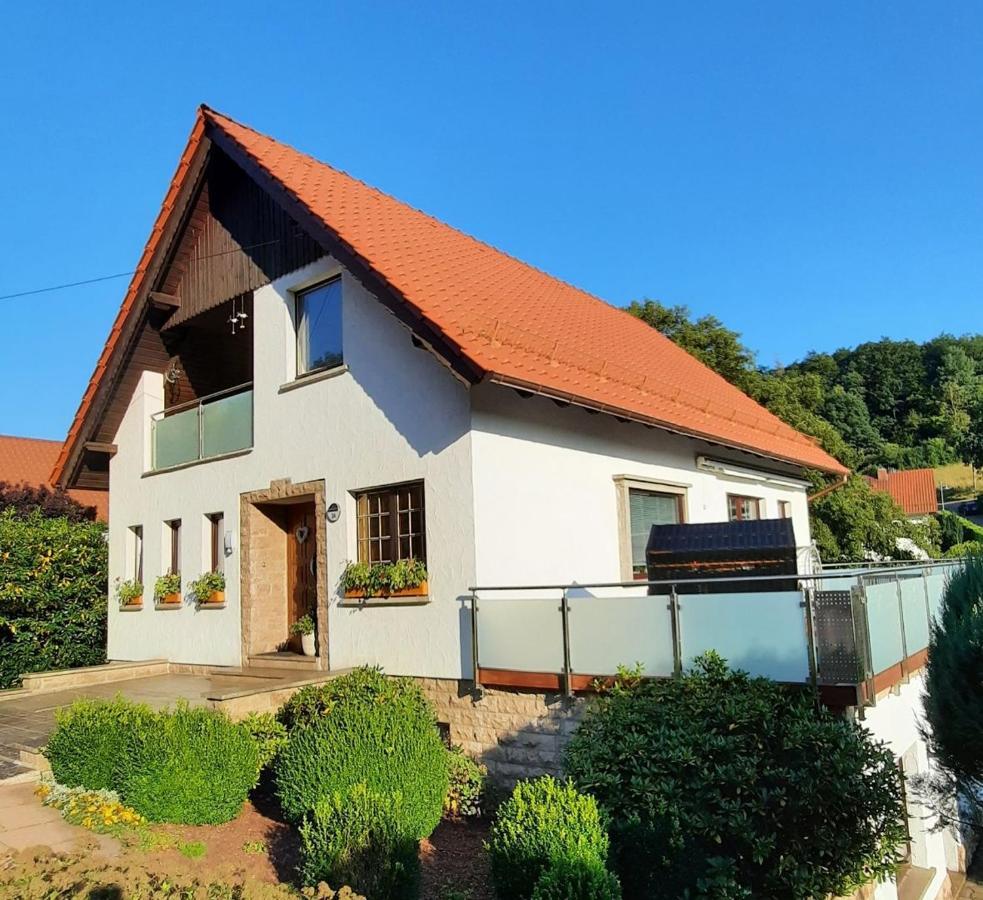 Ferienwohnung Am Rennsteig Bei Eisenach - Ilona Schmidt Wolfsburg-Unkeroda Kültér fotó