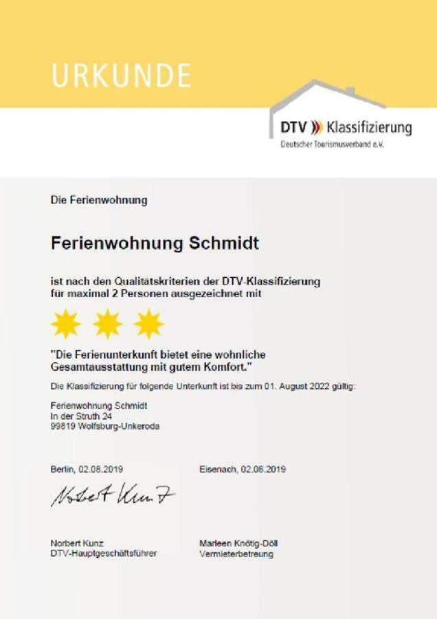 Ferienwohnung Am Rennsteig Bei Eisenach - Ilona Schmidt Wolfsburg-Unkeroda Kültér fotó